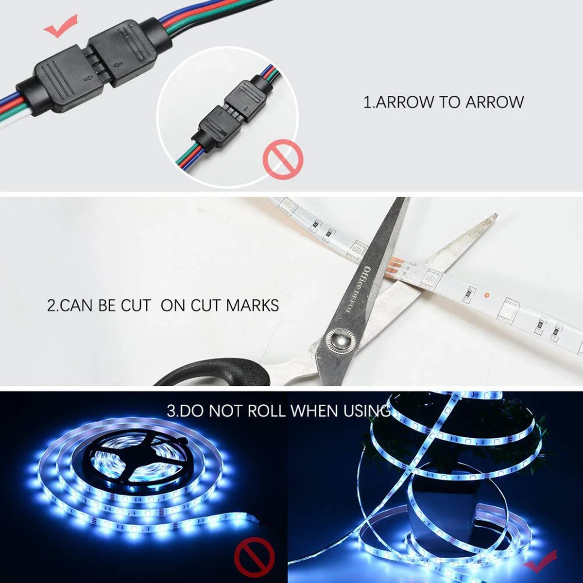 Умный wifi Пульт дистанционного управления RGB Светодиодная лента комплект пульт + 5