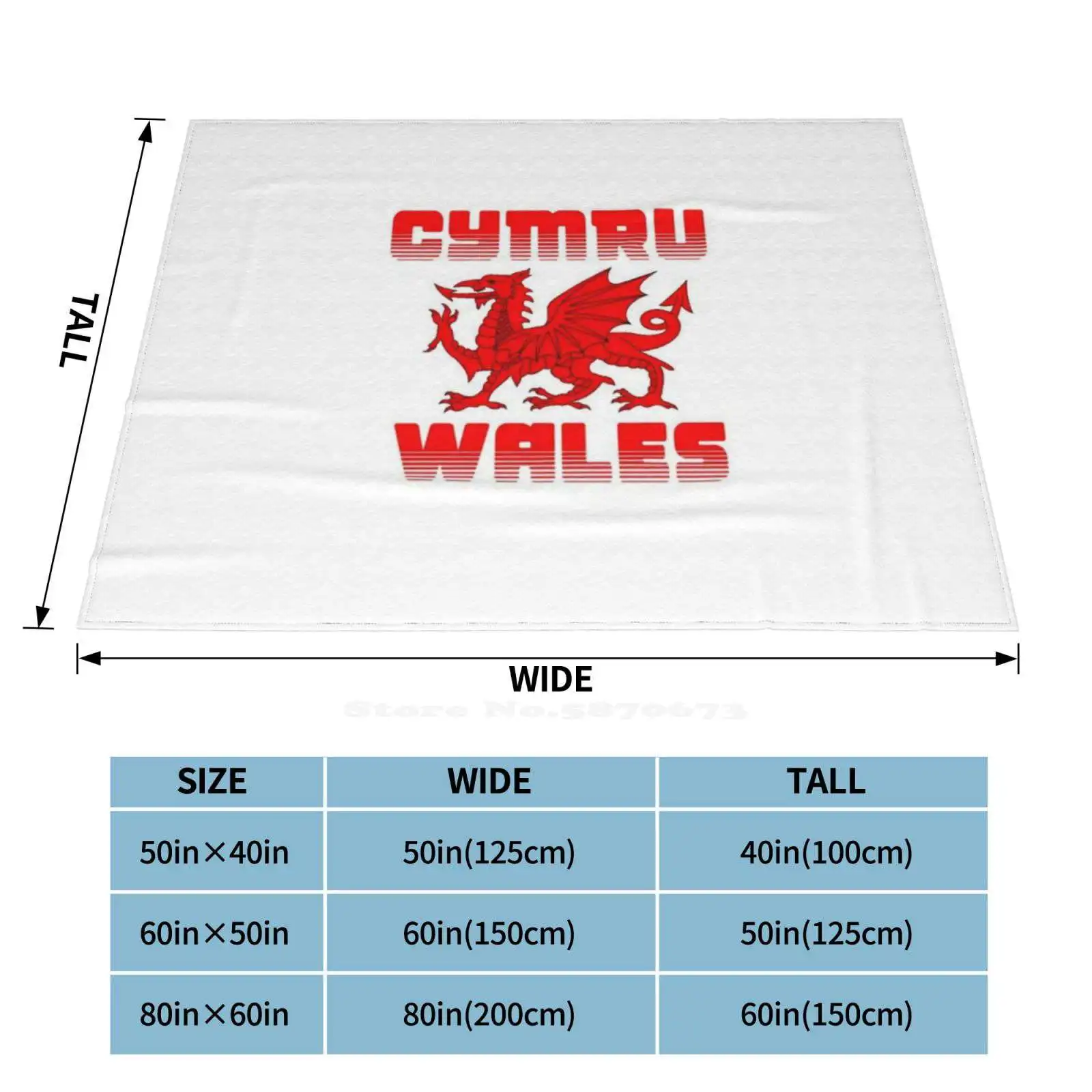 Супертеплые мягкие одеяла Cymru с изображением дракона покрывало для