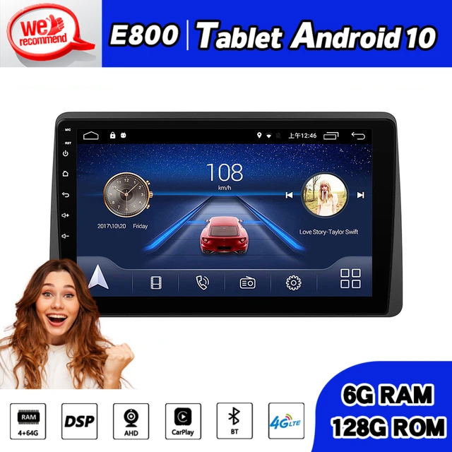 Автомобильные товары 128 Гб ПЗУ 2 Din Автомобильная Радио-навигация GPS Bt плеер