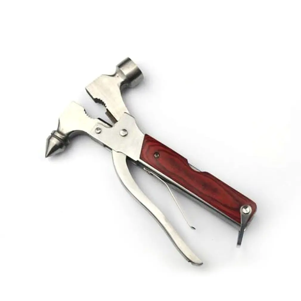 

Vehicle Multifunctional Safety Hammer Metals Safety Hammer Glass Car Escape Tool 16 In 1 Escape Hammer