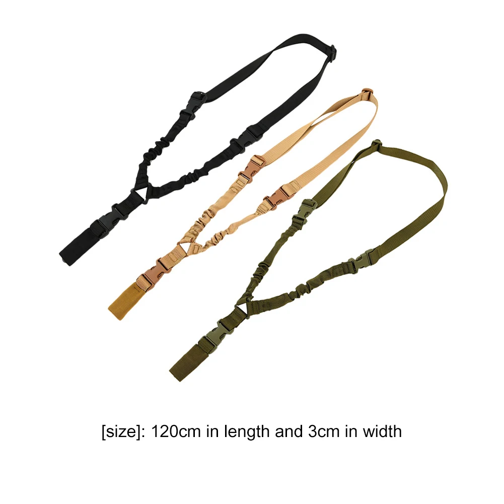 

Tactical Single Point Rifle Sling Shoulder Strap Nylon Adjustable Airsoft Paintball Military Gun Strap Army Hunting Accessories