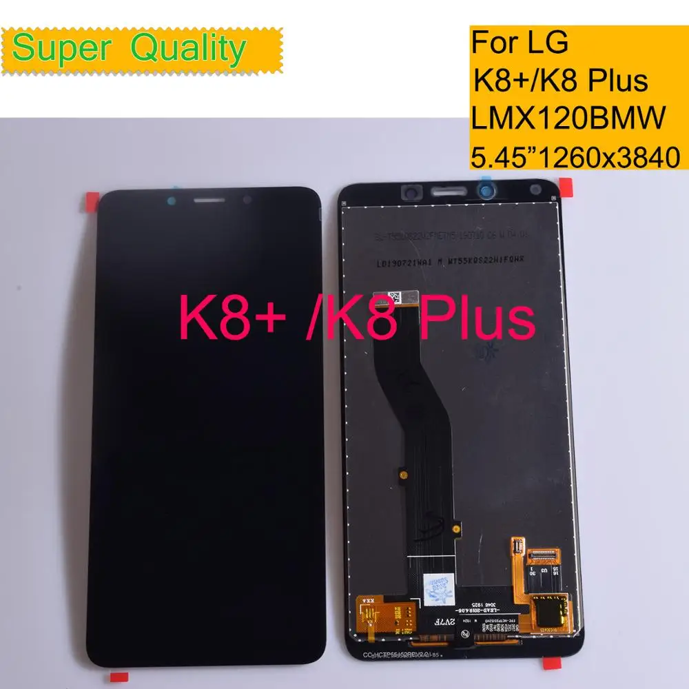 

5Pcs/lot For LG K8+ K8 Plus LMX120BMW LCD Display Monitor Touch Screen Digitizer For LG K8 Plus LCD Assembly Complete Replace