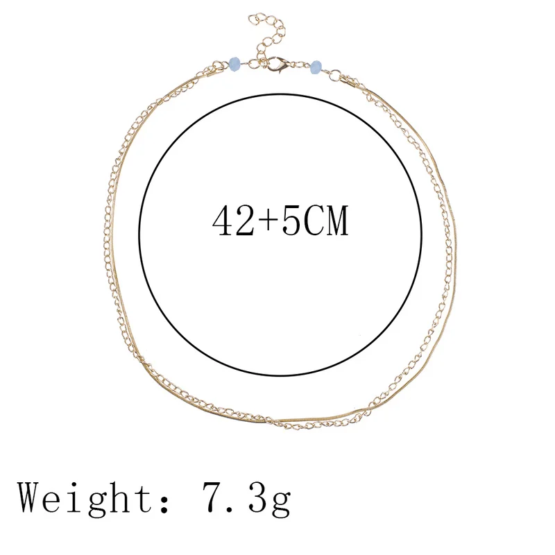 Sindlan Многослойные голубые стразы браслеты с кисточками для женщин простые на