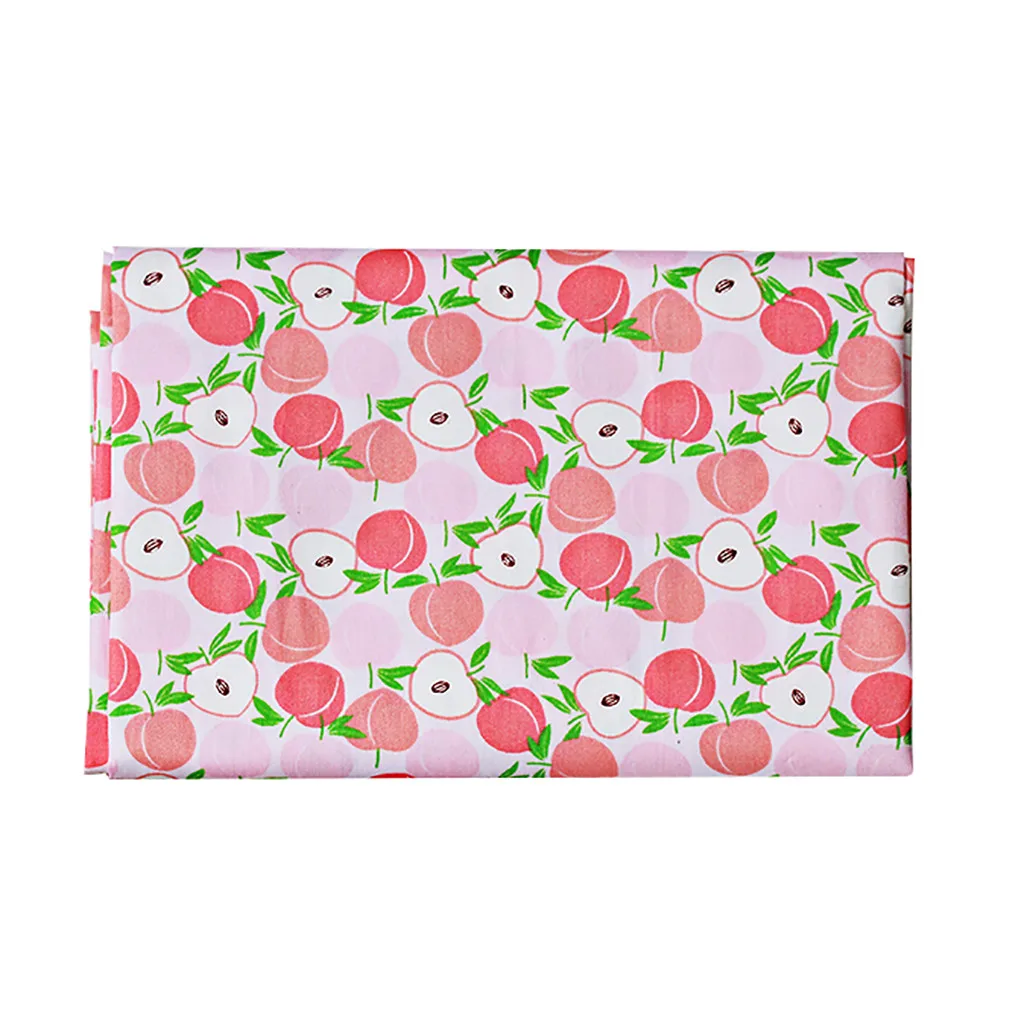 2020 DIY Hand Stitched Children's Cotton Printed Small Floral Red Handkerchief 6pcs Handmade supplies clothing sewing fabric | Дом и сад