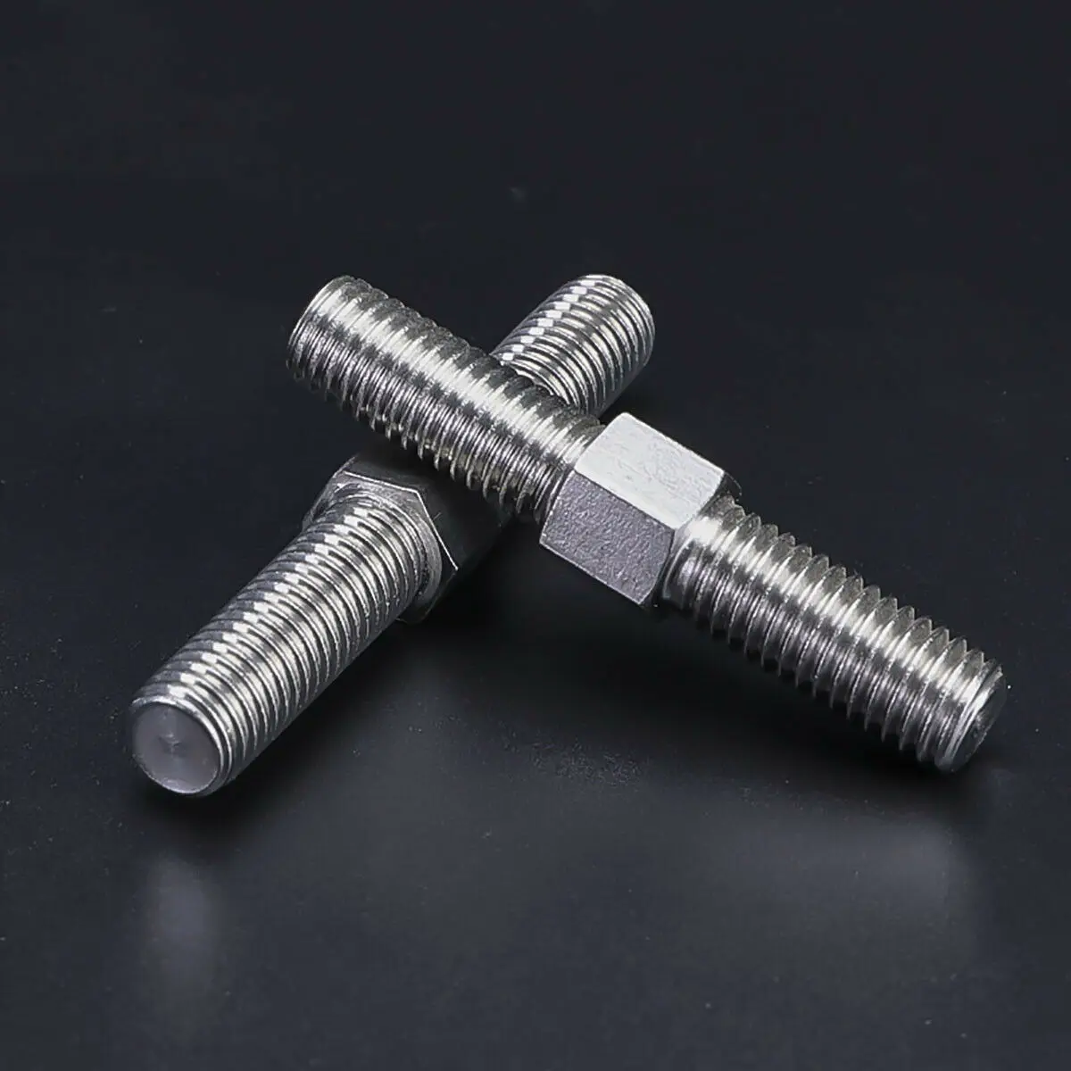 

2Pcs Left and Right Thread Double End Thread Rod M6 M8 Positive and Negative Thread Bar Stud Bolts Screw 304 Stainless Steel
