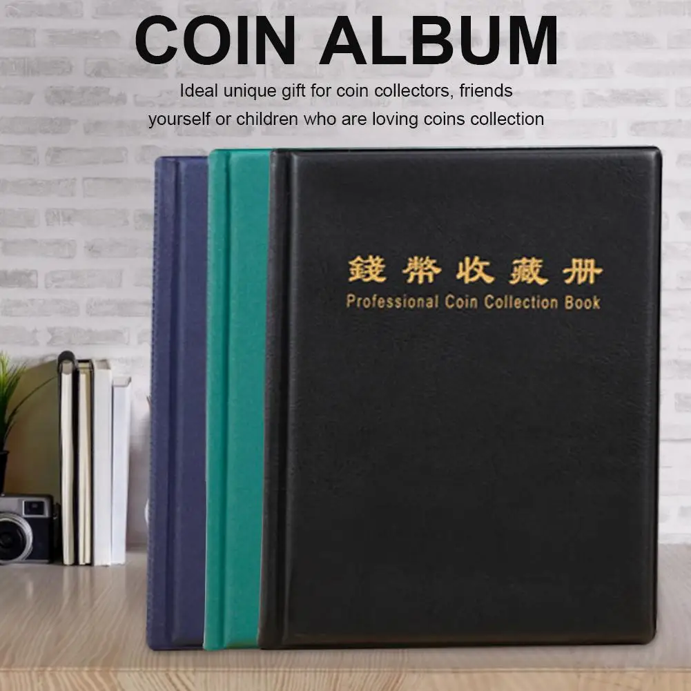 Альбом-органайзер для коллекционирования монет 200 карманов | Дом и сад