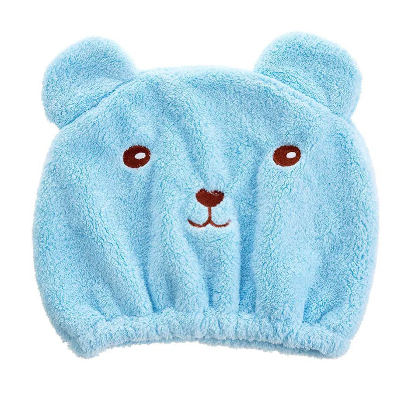 Экономичная дышащая Шапка тюрбан из микрофибры для быстрой сушки волос ванны и