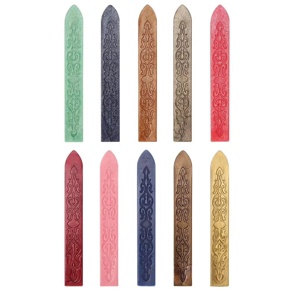10 цветов старинный Ретро герметизирующий воск палочка для самостоятельного