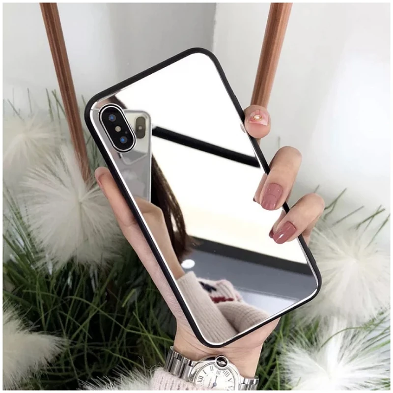 Зеркальный силиконовый чехол для HUAWEI P20 P30 Lite Mate 20 Pro HONOR 10i 9 10 7A 8A 7C 8C 7X 8X 8S мягкий из
