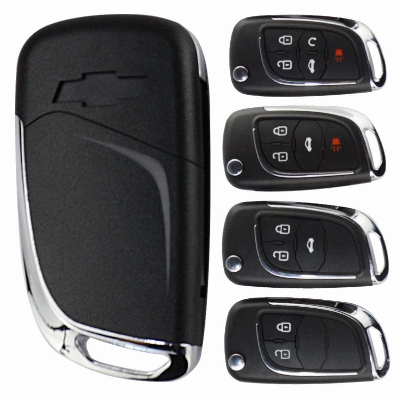 Корпус дистанционного ключа OkeyTech для Chevrolet Lova/Aveo/Cruze кнопки 2/3/4/5 Opel Vauxhall Insignia Astra