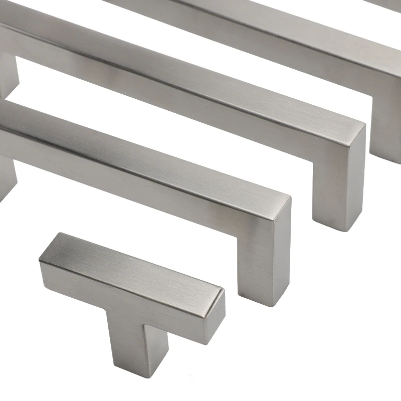 Ручки и ручки для ящика RUNBAZEF ручка мебели двери из нержавеющей стали кухонного