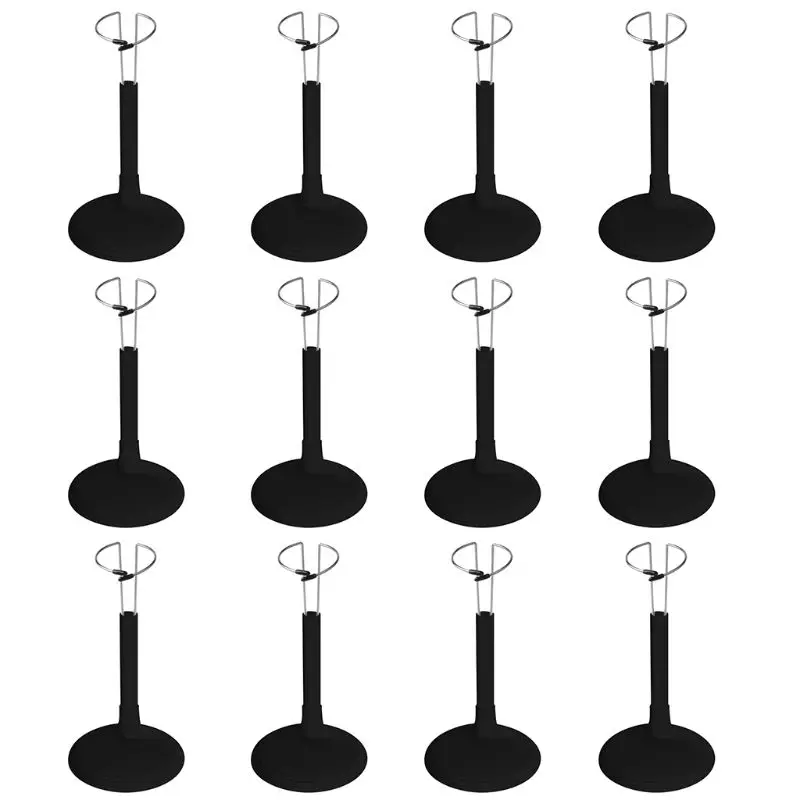 

Sharplace 1/6 Action Figure Doll 12 Black Action Figure DISPLAY STANDS
