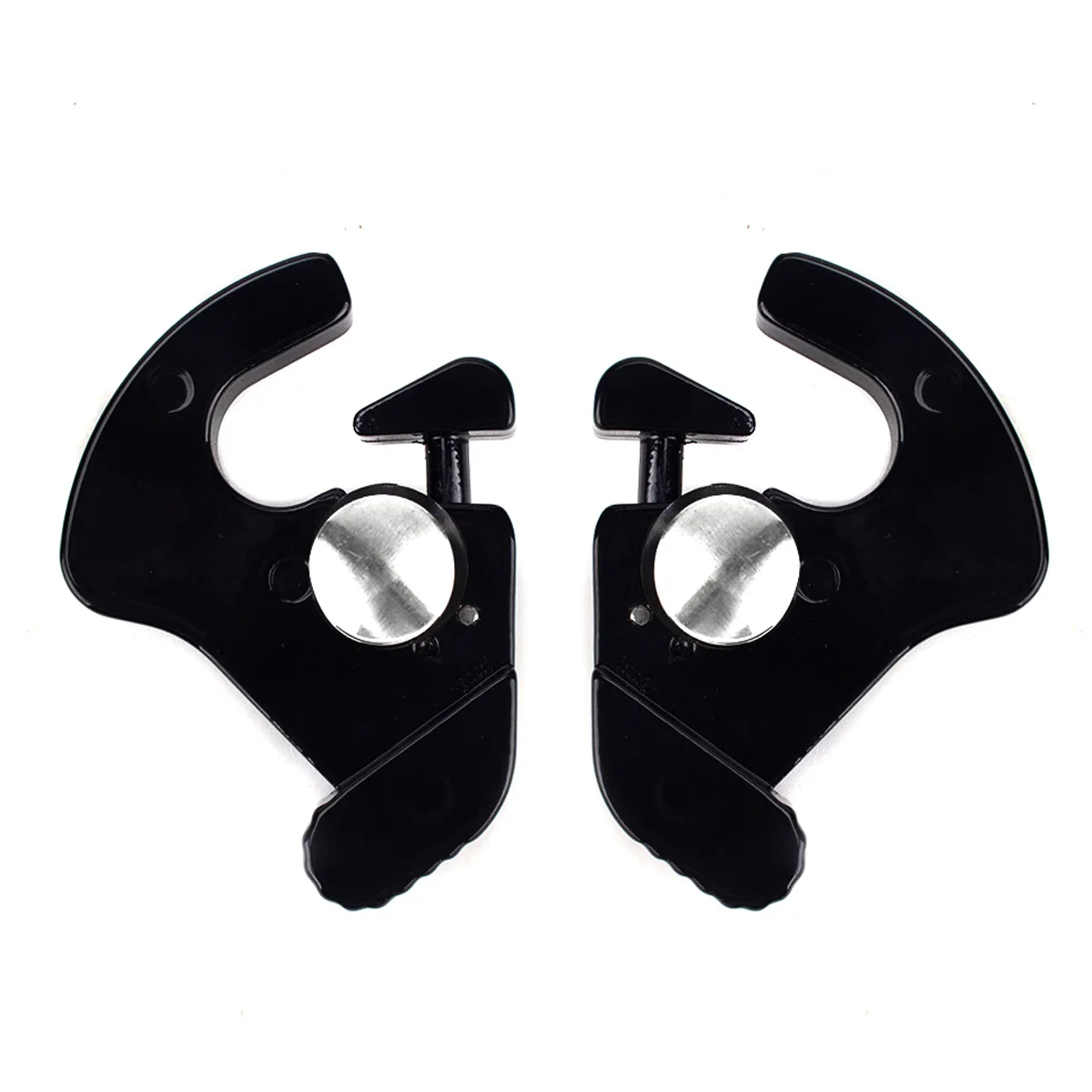 

New Detachable Rotary Sissy Bar Luggage Rack Docking Latch Clips Lock For Harley Touring Softail Sportster Luggage Rack Latche