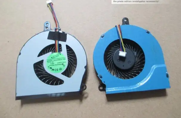 

2pcs Free Shipping Cooling Fan For DFS531105MC0T FC0G 45JW3FA0010 AB06805HX090B00 0CWJW3 Q480S K470N K480N K570C K610D