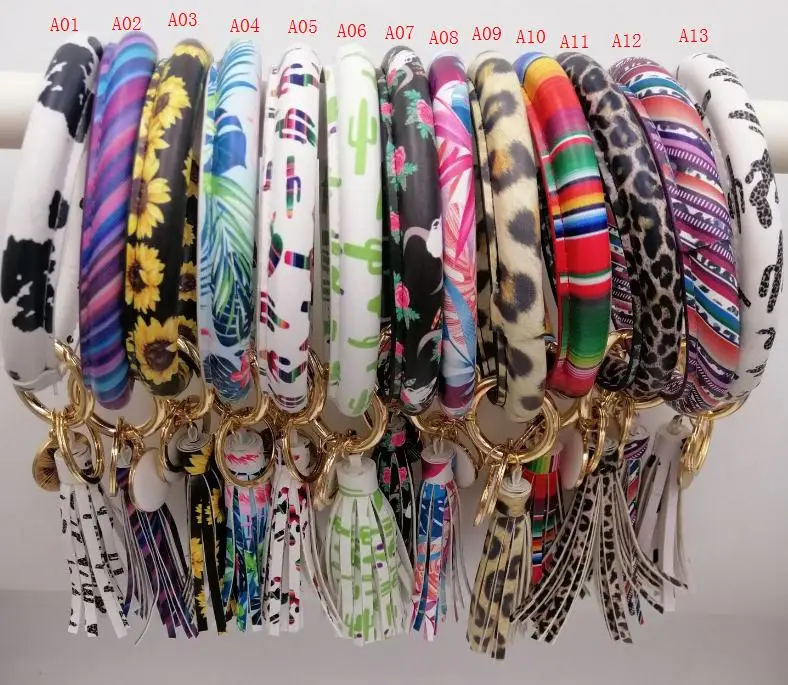 Подсолнечника кактус брелок для ключей с монограммой персонализированные