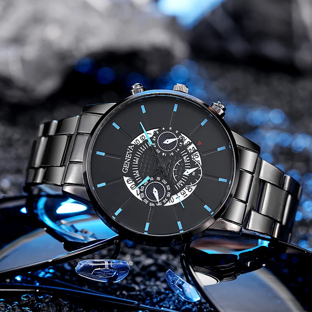 

Reloj Hombre 2021 Men's Fashion Business Watches Men Casual Calendar Clock Male Stainless Steel Quartz Watch Relogio Masculino