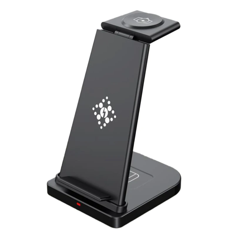 

Беспроводная зарядная станция 3 в 1, беспроводное зарядное устройство, док-станция для телефонов Apple Watch Pro