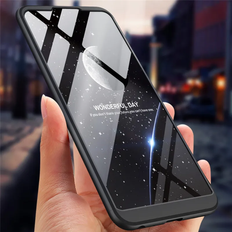 Цветной чехол для Asus Zenfone Max Pro M2 ZB631KL Матовый Жесткий с полным покрытием на 360