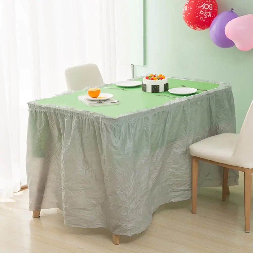 PEVA прямоугольник вечерние удаления Премиум полиэтиленовая скатерть круглый