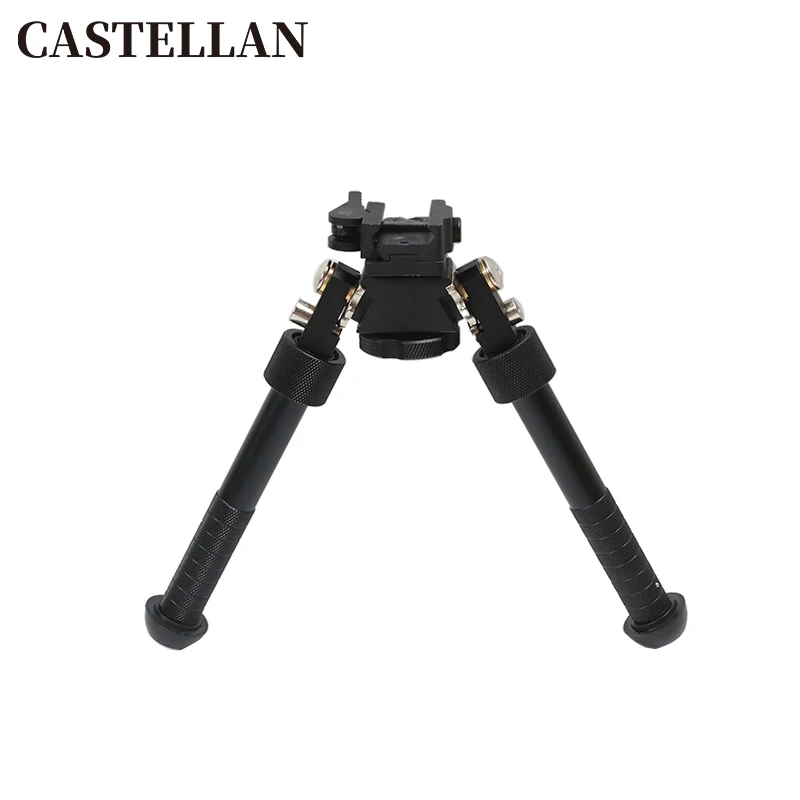 V8 Bipod ножка с быстрым отсоединением 6 5 9 дюйма черная/Желтая оправа Picatinny рейка при