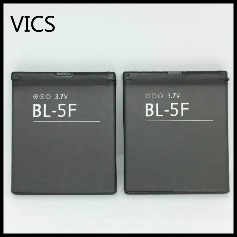 2 шт./лот BL5F BL 5F батарея для Nokia N78 N95 N96 N98 N93i 6290 E65 6210S/N 6710N C5 01 5F|Аккумуляторы