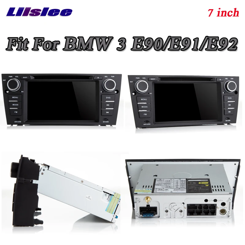 Liislee для BMW 3 E90/E91/E92 стерео радио 3G BT Canbus DVD плеер GPS навигация по карте 1080P HD экранная