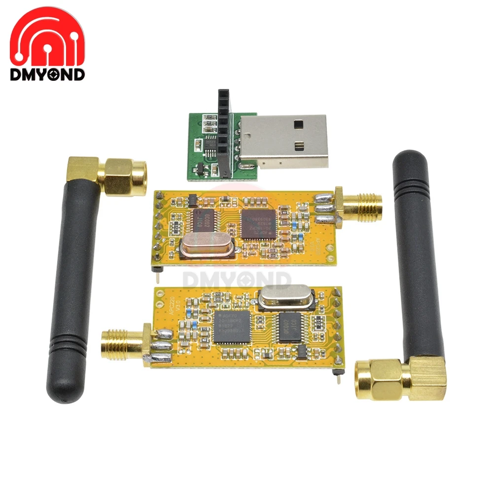 Беспроводной радиочастотный модуль APC220 для последовательной передачи данных с