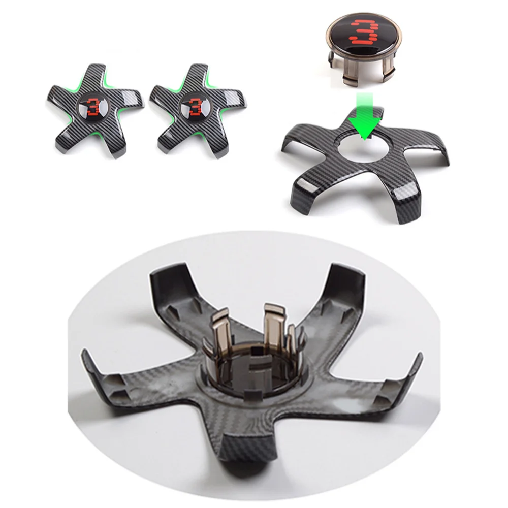 

Five Claw Wheel Center Caps Hub Cover for Tesla Model 3 2017-2021 Lug Nut Covers Model 3 Hub caps Car Decoration Modification