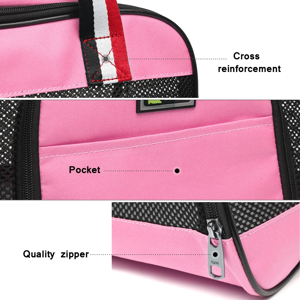 Складная уличная Сумка-переноска для собак воздухопроницаемая переносная