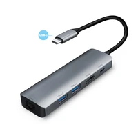 notebook 5 in 1 usb type c docking station usb c to 4k hdmipd fast charger100mbs rj45 lanusb3 0 adapter hub dock station