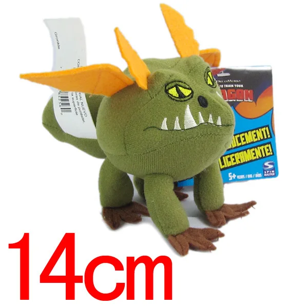 14cm 15 см/18 см мини-фильм Как приручить дракона ночной яростью Беззубик Девушки Мягкие плюшевые игрушки для детей подарок на Рождество - Цвет: 14cm