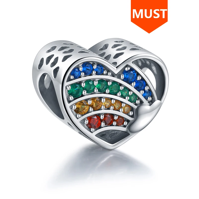 SG love heart Бусы Подвески Женские аксессуары Европа серебро 925 оригинал для