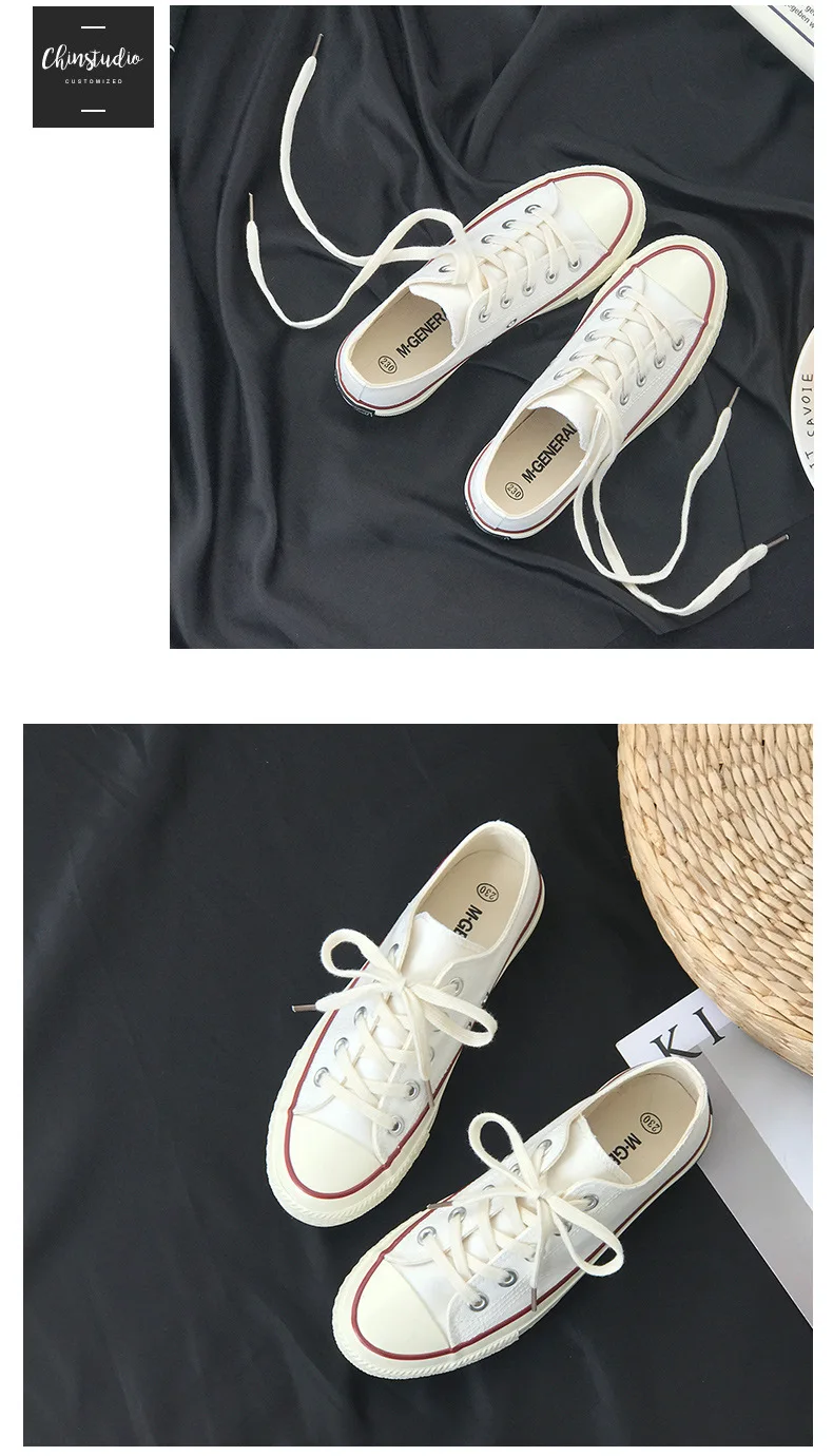 Женские классические кроссовки Allstars с низким верхом и низким верхом; повседневные парусиновые модные кроссовки; спортивная обувь