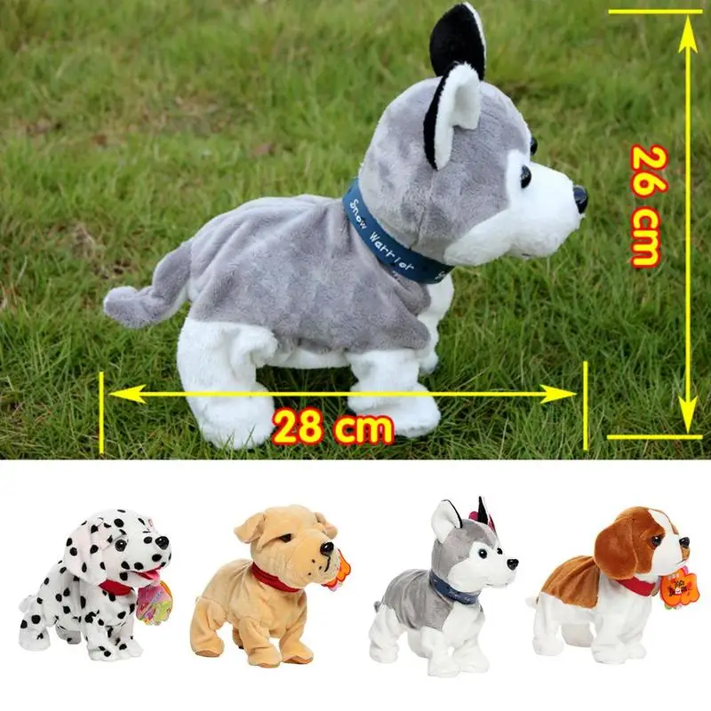

Electric Robot Dog Sound Control Simulated Soft Plush Electric Dancing Toy Dog Control For Gifts Interactive Kids Dogs Soun B9C9