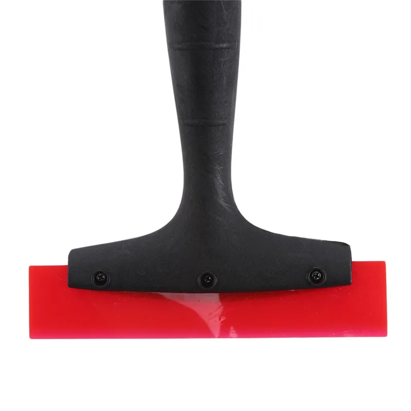Qili QH-06 красный резиновый ластик с ручкой скребок Инструменты Ракель винил инструмент для обертывания автомобиля снег лед оконный скребок инструмент для очистки