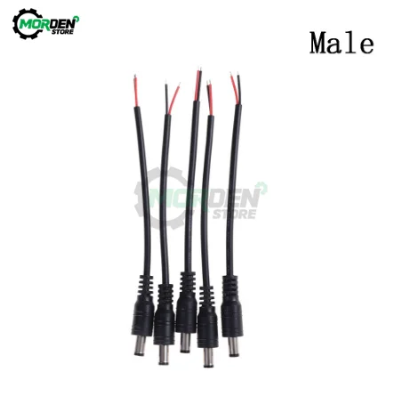 Фото 5pcs 5-12V DC Power Connector Adapter Cable Male Female 5.5X2.1mm 5.5X2.1 Mini Charging Line For Led Strip Light 3528 5050 Обустройство 5pcs 5-12V DC Power Connector Adapter Cable Male Female 5.5X2.1mm 5.5X2.1 Mini Charging Line For Led Strip Light 3528 5050 Обустройство