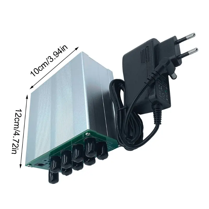 

10Mhz OCXO Benchmark Frequency Divider Standard 8 Port Output 10MHz Distribution Amplifier with Power Adapter