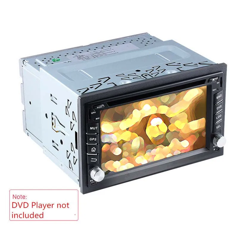 2DIN установка приборной панели рамка для установки Стерео Радио DVD плеера