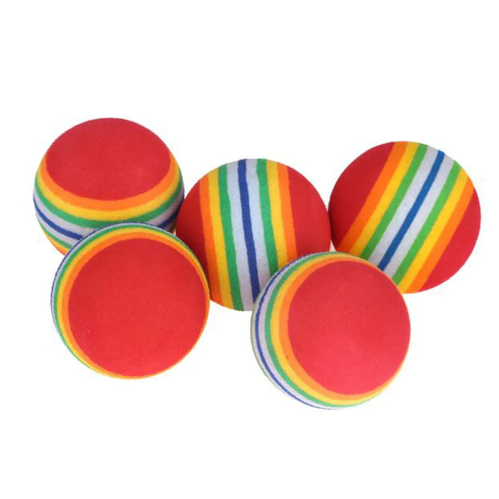 Аксессуары для гольфа 10 шт./упак. свободного покроя в полоску цветов радуги