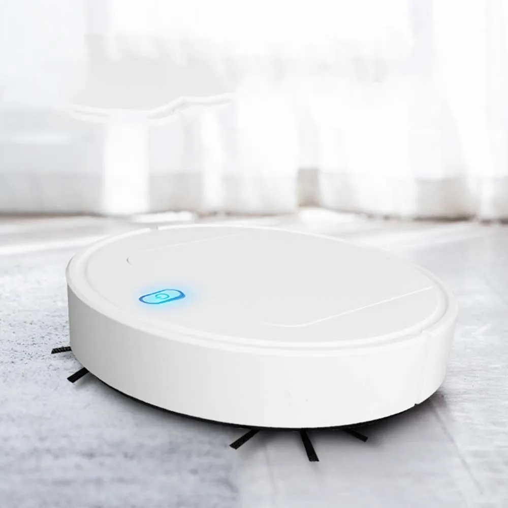 

Fully Automatic 3-in-1 Smart Robot Vacuum Cleaner USB Charging Sweeping Robot Dry and Wet Mop UV Disinfection Cleaner