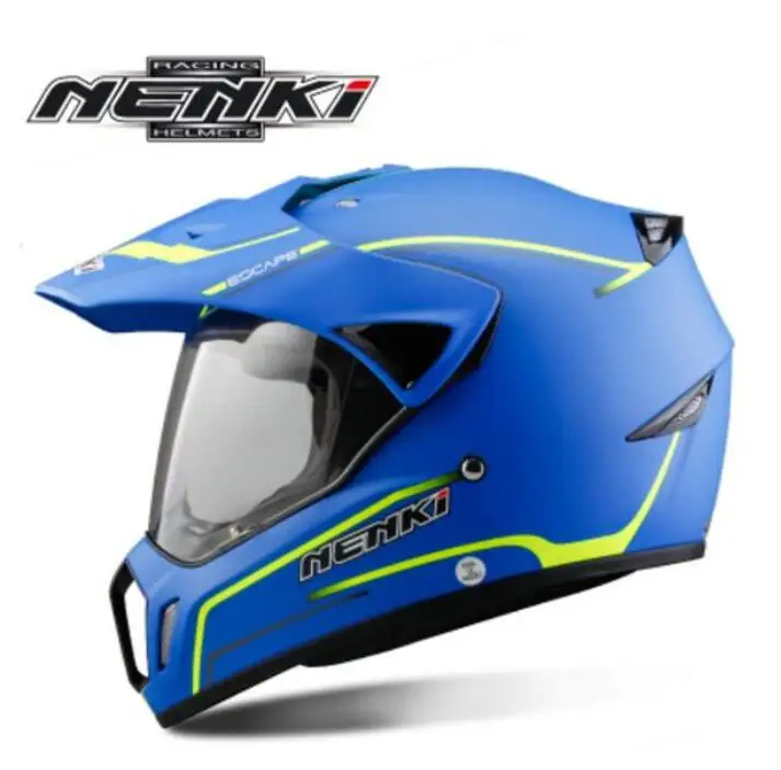 Новинка мотоциклетный шлем nenki для езды по пересеченной местности двойной Зимний