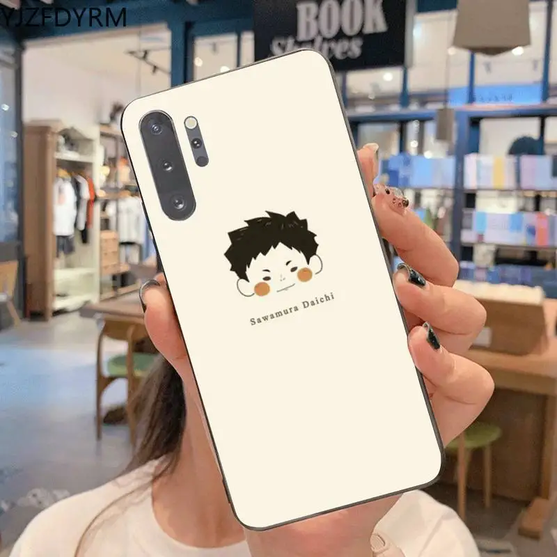 

Anime Tooru Oikawa Haikyuu Phone Case For Samsung Galaxy Note20 ultra 7 8 9 10 Plus lite J7 J8 Plus 2018 Prime
