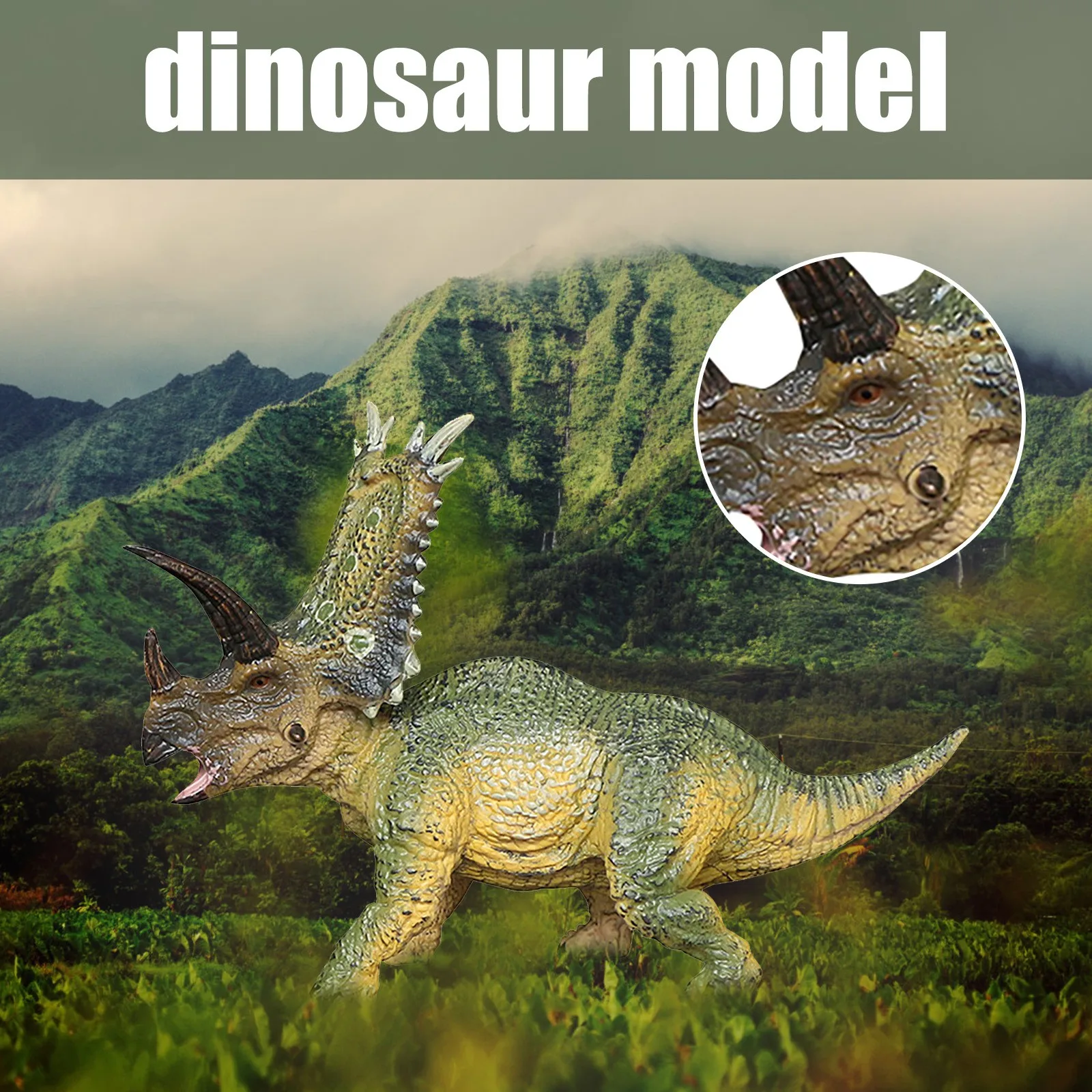 

Realistic Dinosaur Model Lifelike Dilophosaurus Dinosaurs Figure Playset Educational Toys Kinderen Speelgoed Dropshipping L3