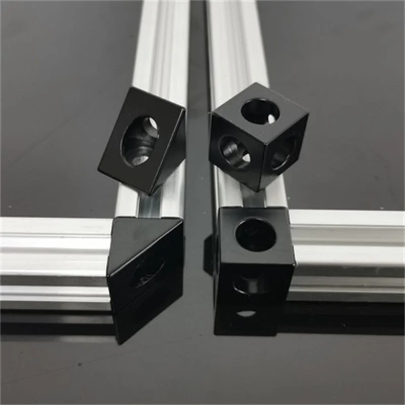 5 шт. черный угловой разъем для 3D-принтера | Обустройство дома