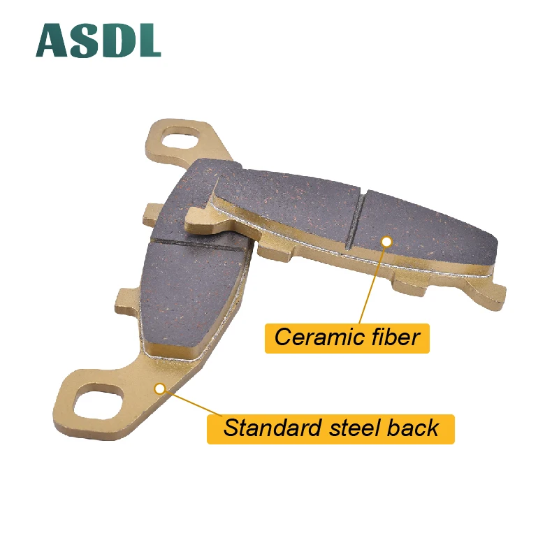 Колодки тормозные передние для мотоцикла KAWASAKI GPX 250 R KLE 250A2 ZZR ZR250 ZL400 D1/D2 ZRX 400 ER-5 GPz 500