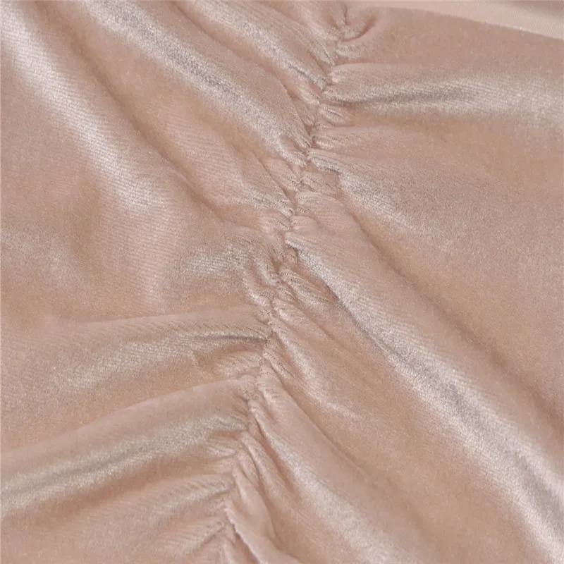 

Women Fashion Long Sleeve Square Collar Ruched Female Stylish Solid Color Bodycon Slim Mini Dress for Daily Wear