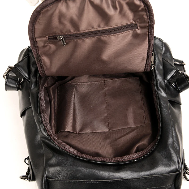 

Anti Theft Backpack Women Youth Leather Backpacks for Teenage Girls Female School Shoulder Bag mochila Multifunction Travel Back