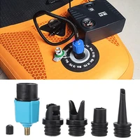 sup inflatable boat dinghy paddle board air valve pump adapter compressor w gas nozzle for assault boat inflatable pool