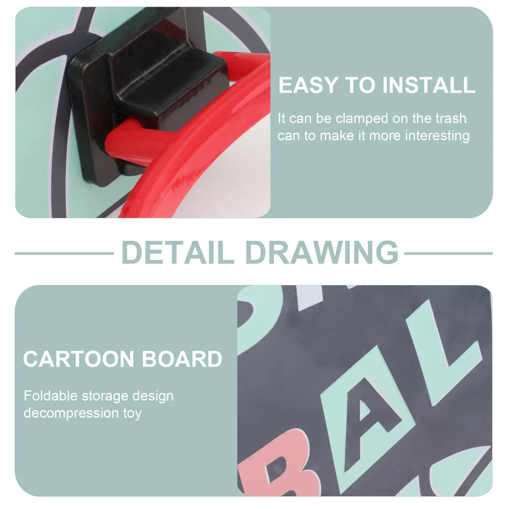 

1 Set of Indoor Basketball Toys Children Sport Game Toys Shooting Game Plaything