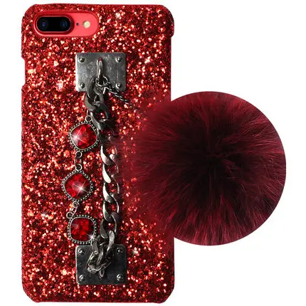 Чехол для iPhone 11 Pro Max XS XR X 6 6S Plus 7 8 роскошный блестящий браслет с бриллиантами